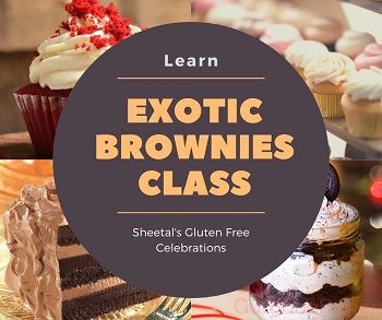 Glutenfree Exotic Brownies Class